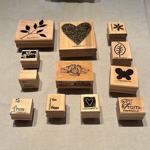 Stampin' UP stamp set “birthday banter”.